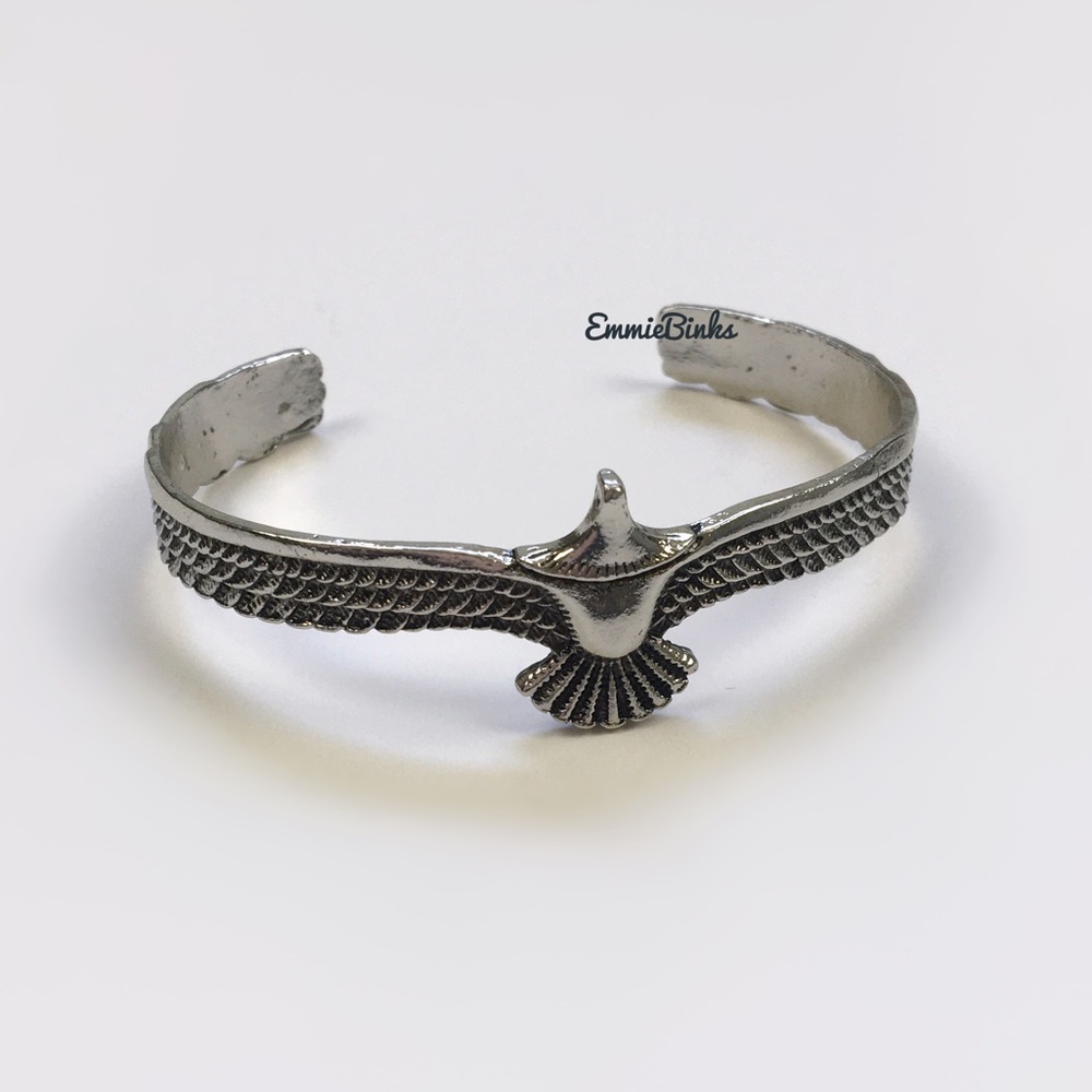 💥3for$28  New Vintage Style Bohemian Eagle Open Cuff Bangle Bracelet